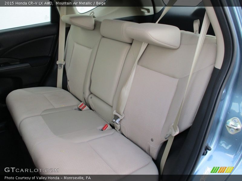 Mountain Air Metallic / Beige 2015 Honda CR-V LX AWD