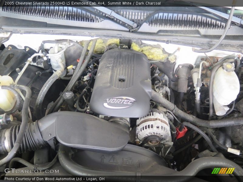 Summit White / Dark Charcoal 2005 Chevrolet Silverado 2500HD LS Extended Cab 4x4