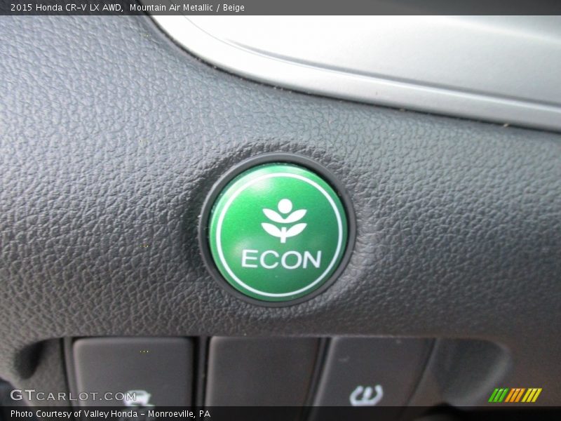 Mountain Air Metallic / Beige 2015 Honda CR-V LX AWD