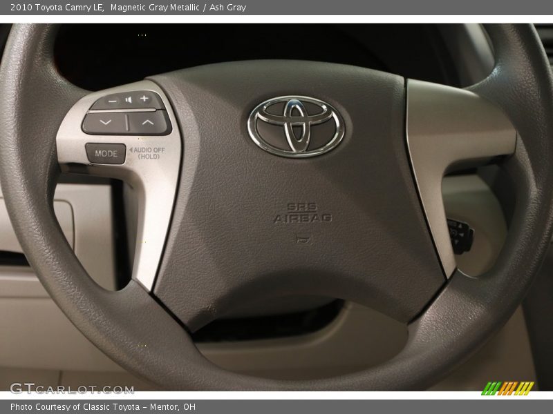 Magnetic Gray Metallic / Ash Gray 2010 Toyota Camry LE