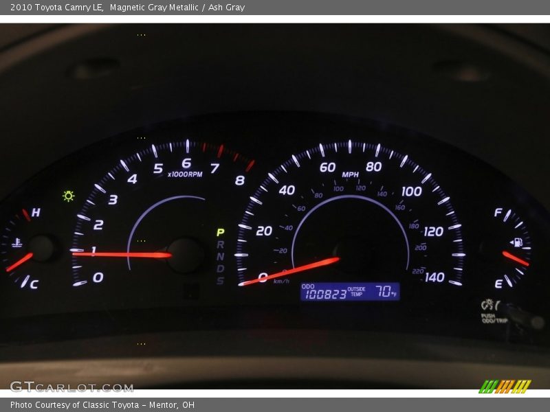 Magnetic Gray Metallic / Ash Gray 2010 Toyota Camry LE