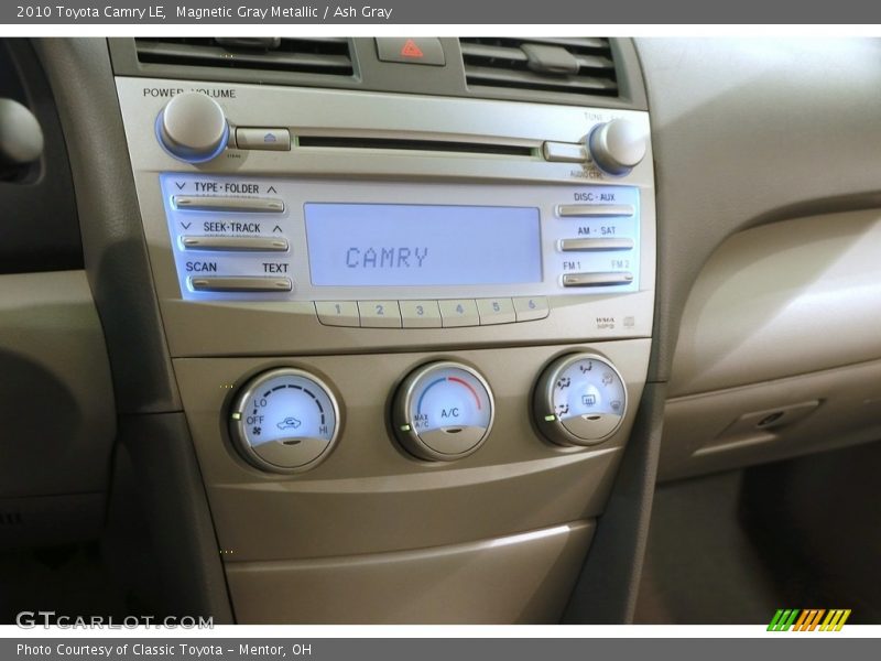 Magnetic Gray Metallic / Ash Gray 2010 Toyota Camry LE
