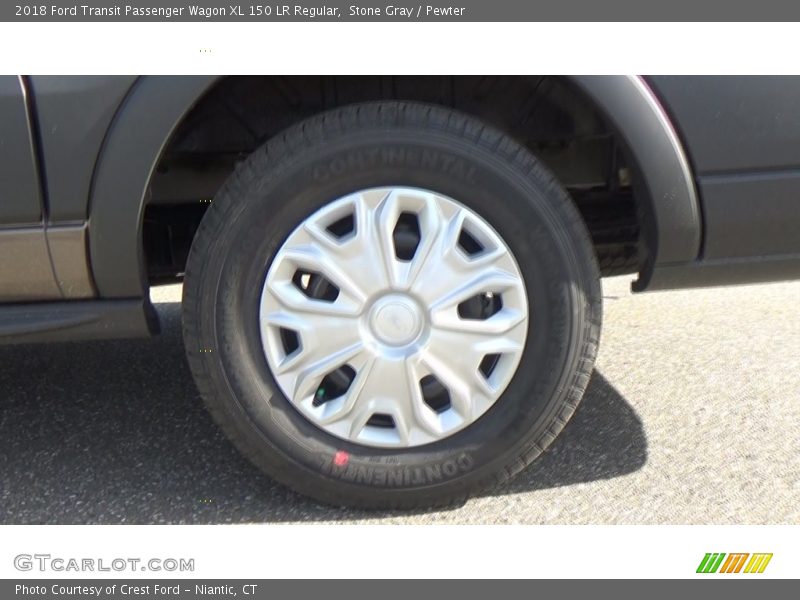 Stone Gray / Pewter 2018 Ford Transit Passenger Wagon XL 150 LR Regular