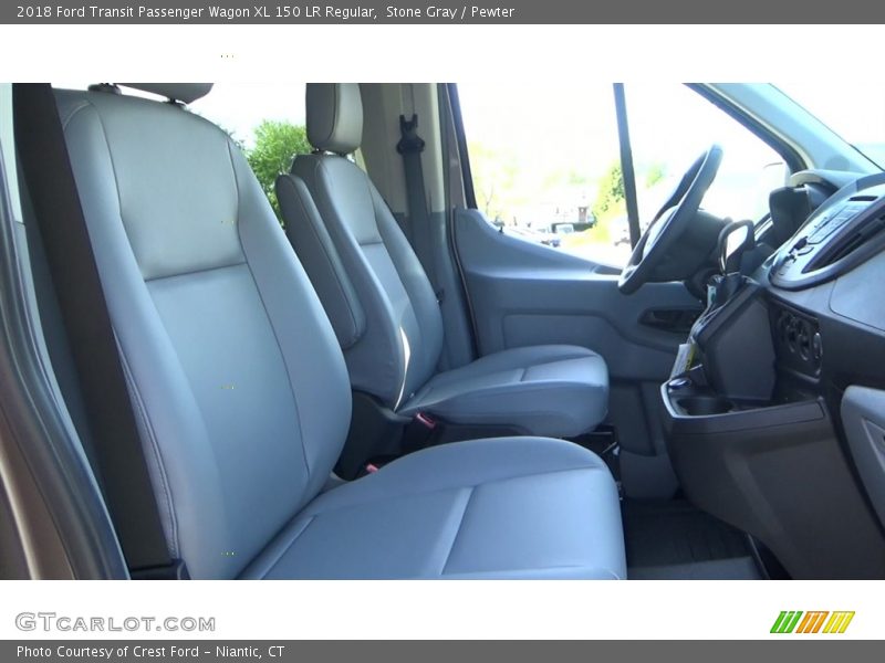 Front Seat of 2018 Transit Passenger Wagon XL 150 LR Regular