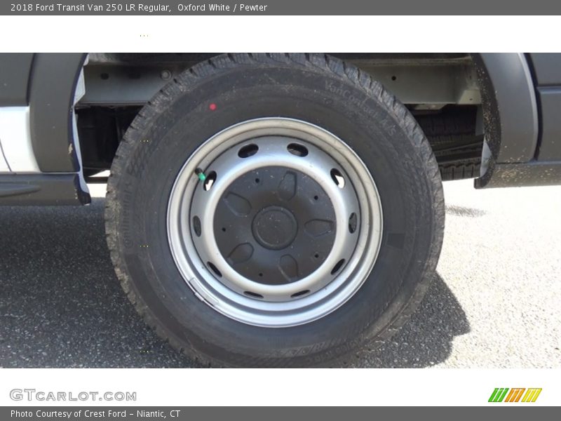 Oxford White / Pewter 2018 Ford Transit Van 250 LR Regular