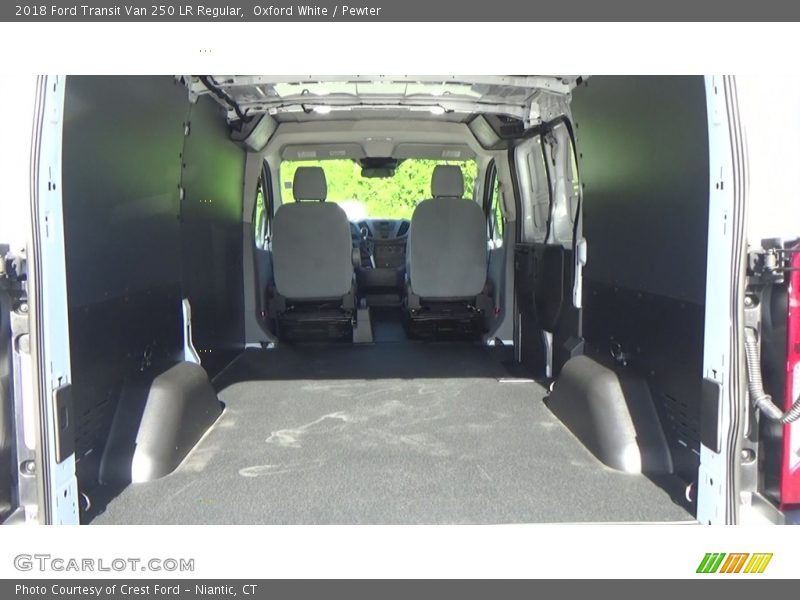Oxford White / Pewter 2018 Ford Transit Van 250 LR Regular