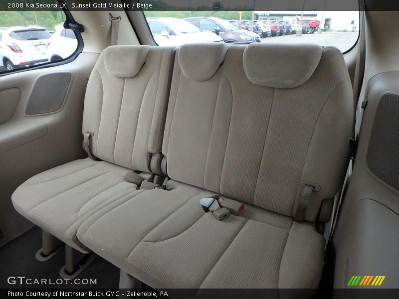Sunset Gold Metallic / Beige 2008 Kia Sedona LX
