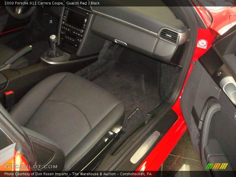 Guards Red / Black 2009 Porsche 911 Carrera Coupe