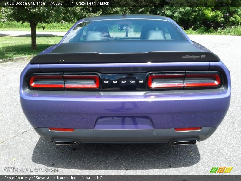 Plum Crazy Pearl / Black 2018 Dodge Challenger T/A 392