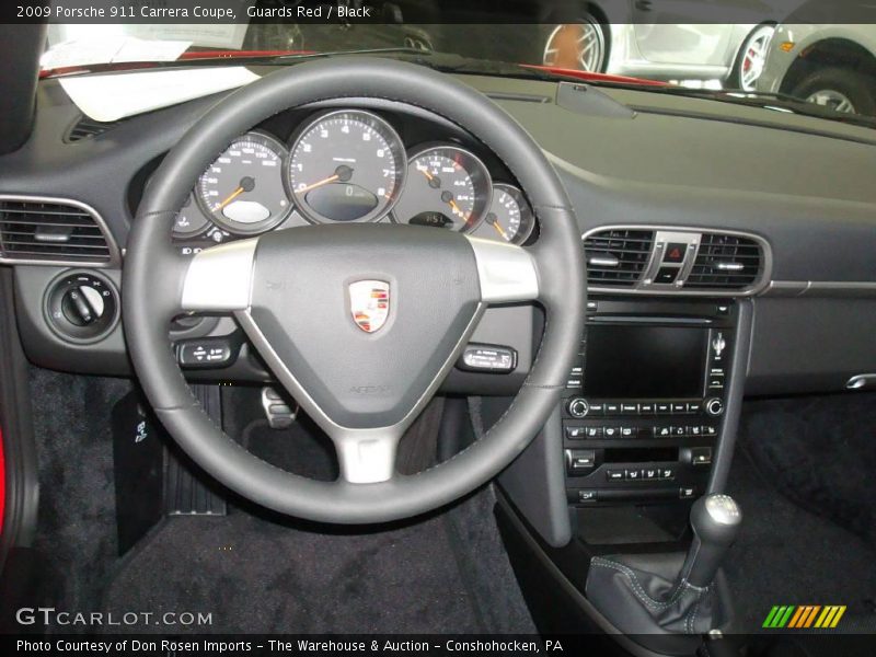 Guards Red / Black 2009 Porsche 911 Carrera Coupe