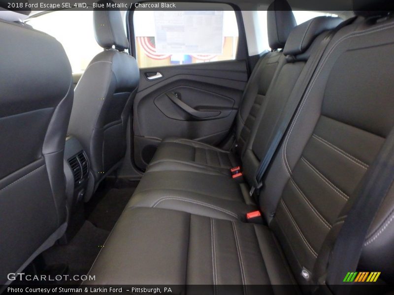 Blue Metallic / Charcoal Black 2018 Ford Escape SEL 4WD