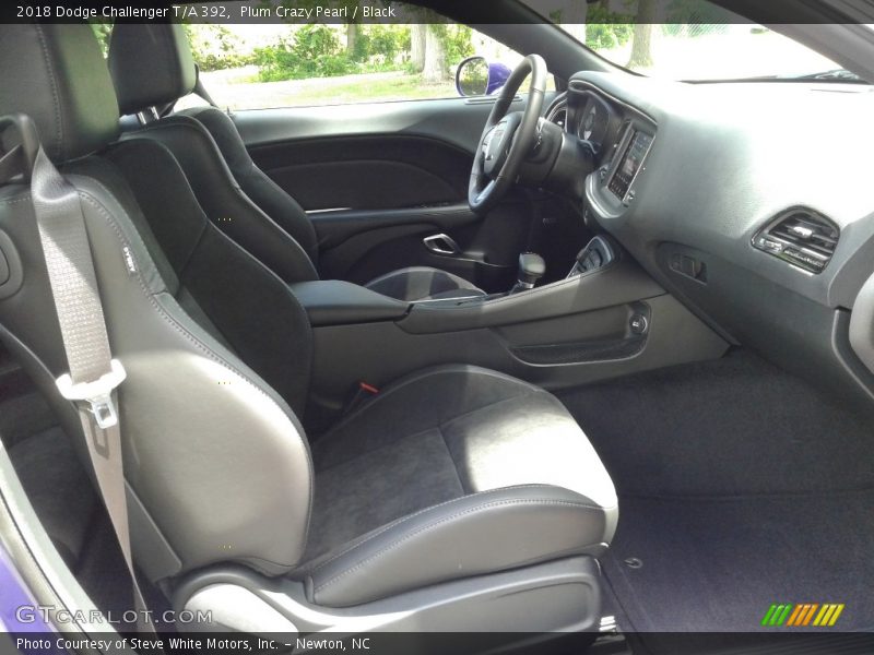 Plum Crazy Pearl / Black 2018 Dodge Challenger T/A 392