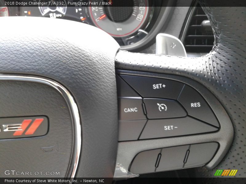 Plum Crazy Pearl / Black 2018 Dodge Challenger T/A 392