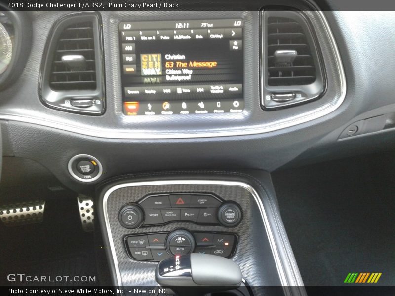 Plum Crazy Pearl / Black 2018 Dodge Challenger T/A 392