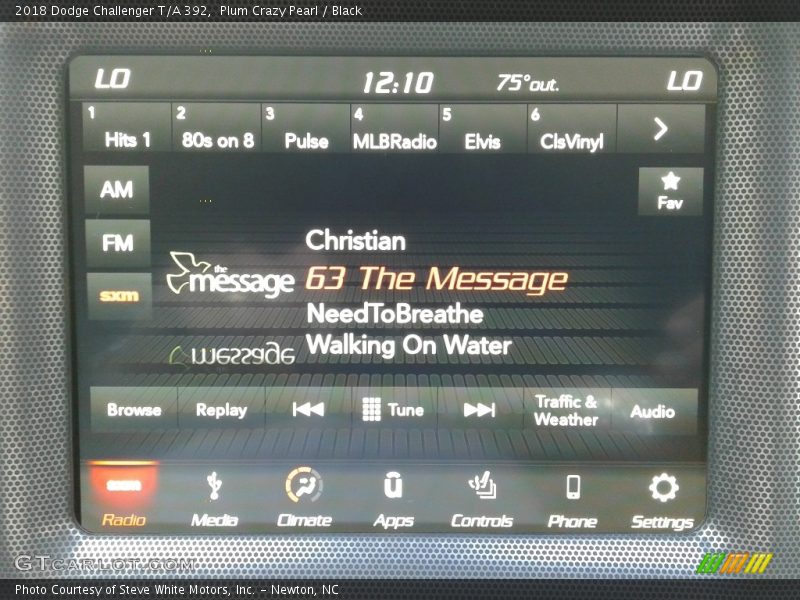 Plum Crazy Pearl / Black 2018 Dodge Challenger T/A 392