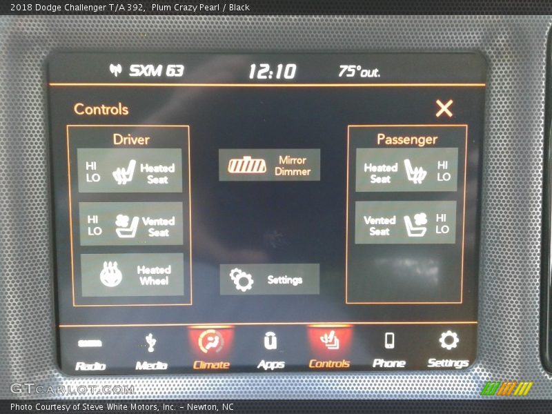 Plum Crazy Pearl / Black 2018 Dodge Challenger T/A 392