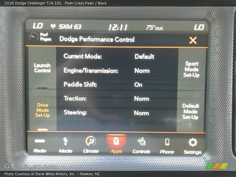 Plum Crazy Pearl / Black 2018 Dodge Challenger T/A 392