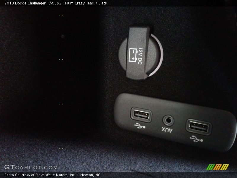 Plum Crazy Pearl / Black 2018 Dodge Challenger T/A 392