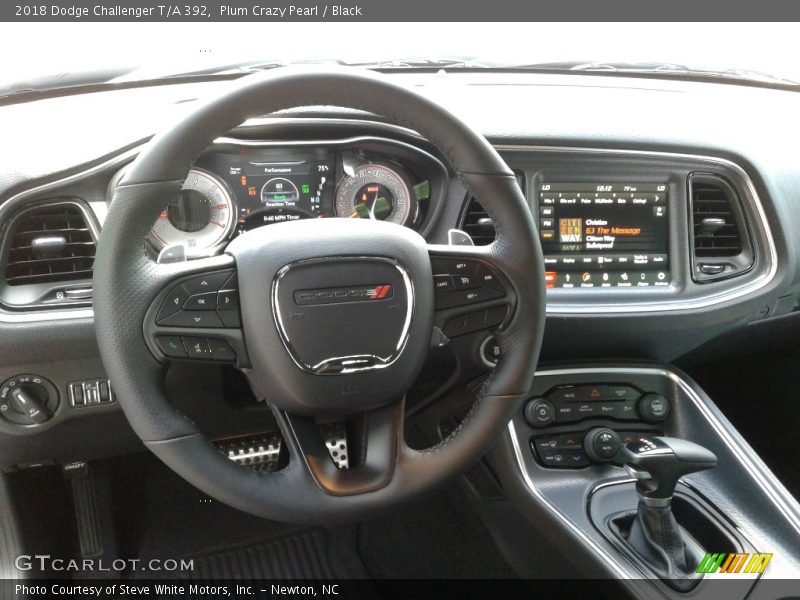 Plum Crazy Pearl / Black 2018 Dodge Challenger T/A 392