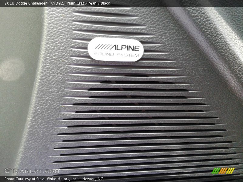 Plum Crazy Pearl / Black 2018 Dodge Challenger T/A 392