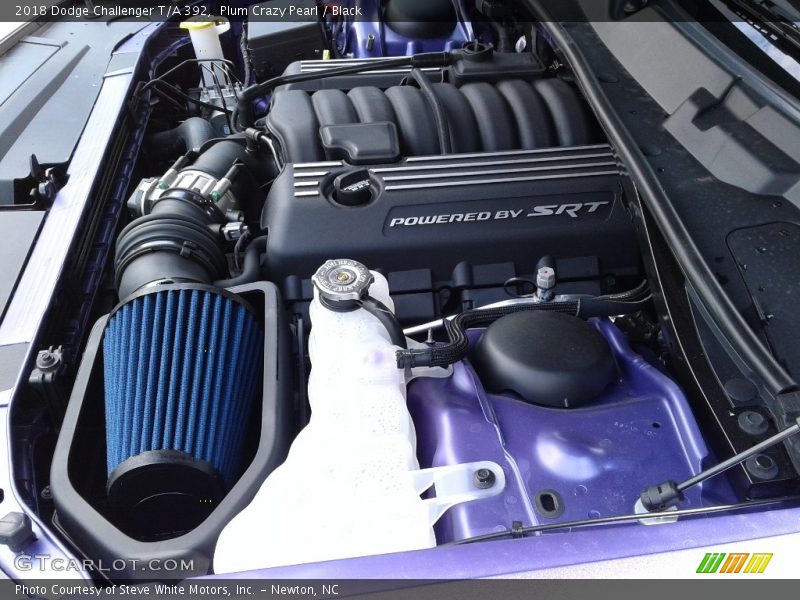 Plum Crazy Pearl / Black 2018 Dodge Challenger T/A 392
