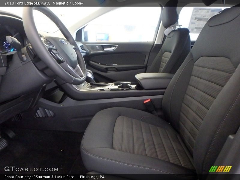 Magnetic / Ebony 2018 Ford Edge SEL AWD