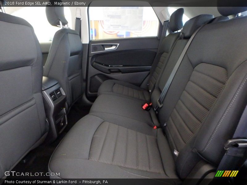 Magnetic / Ebony 2018 Ford Edge SEL AWD