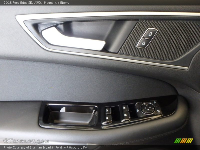 Magnetic / Ebony 2018 Ford Edge SEL AWD