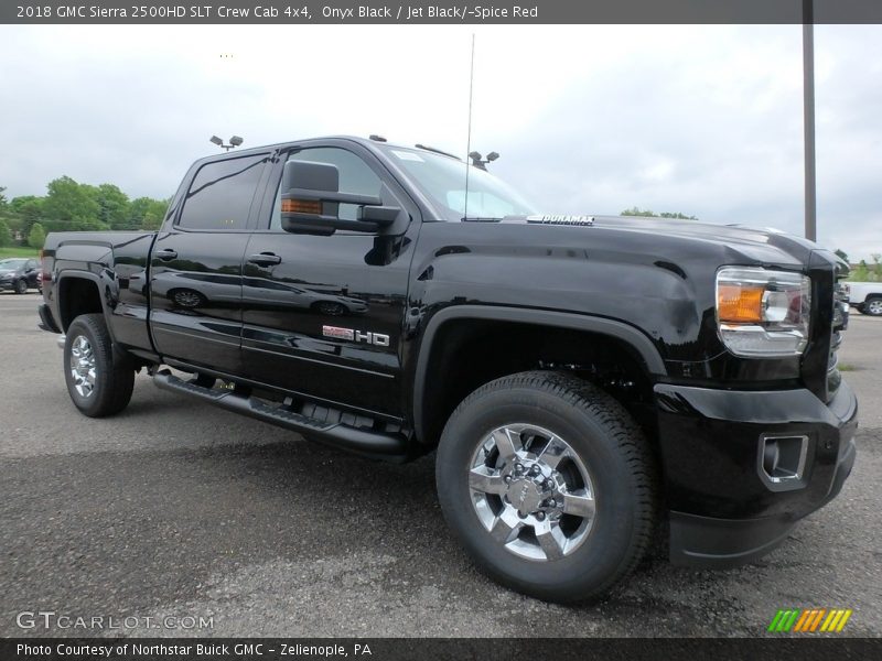  2018 Sierra 2500HD SLT Crew Cab 4x4 Onyx Black