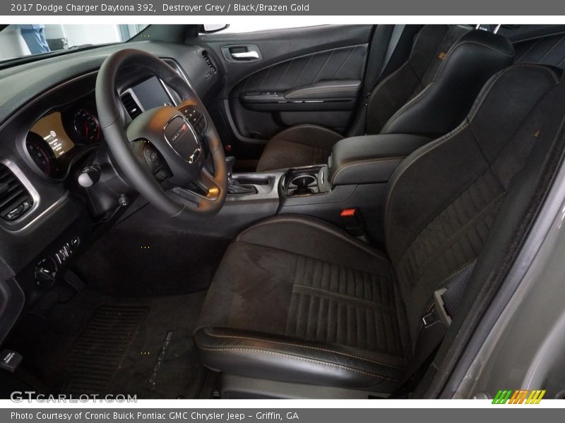 Destroyer Grey / Black/Brazen Gold 2017 Dodge Charger Daytona 392