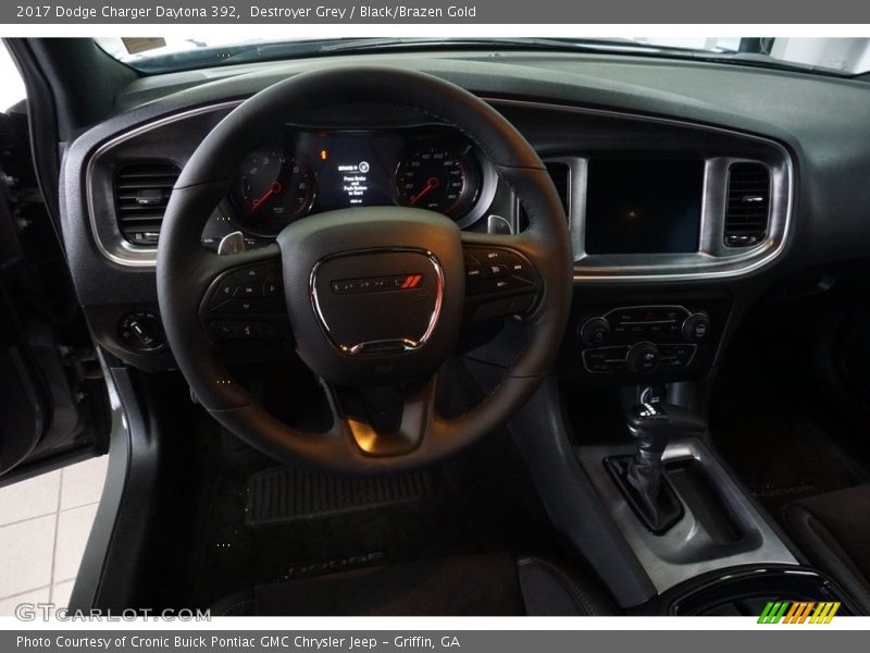 Destroyer Grey / Black/Brazen Gold 2017 Dodge Charger Daytona 392