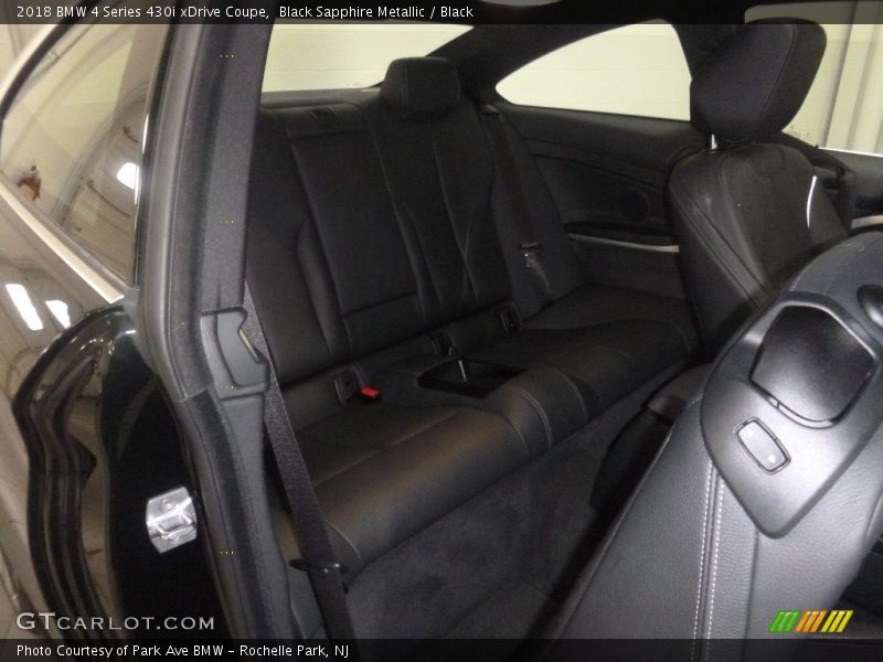 Black Sapphire Metallic / Black 2018 BMW 4 Series 430i xDrive Coupe