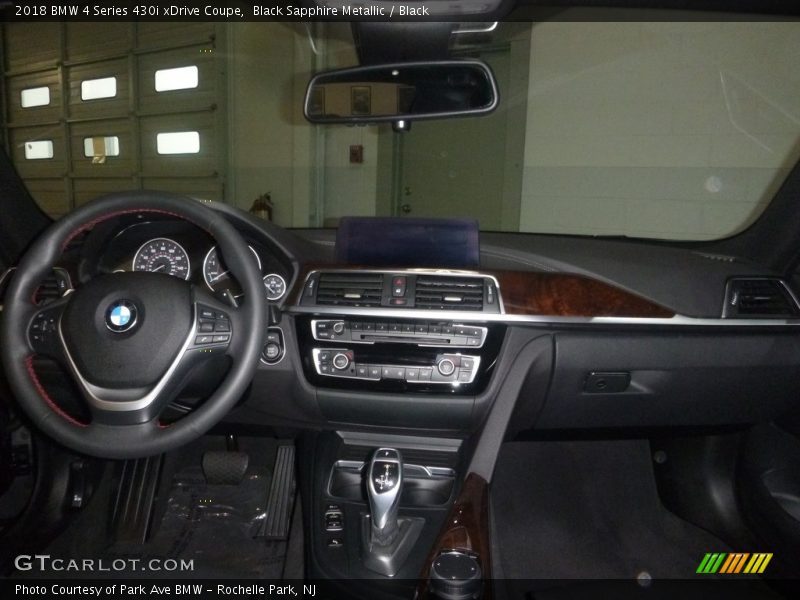 Black Sapphire Metallic / Black 2018 BMW 4 Series 430i xDrive Coupe