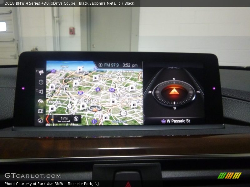 Black Sapphire Metallic / Black 2018 BMW 4 Series 430i xDrive Coupe