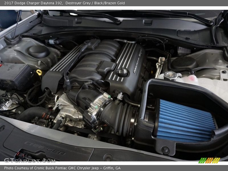 Destroyer Grey / Black/Brazen Gold 2017 Dodge Charger Daytona 392