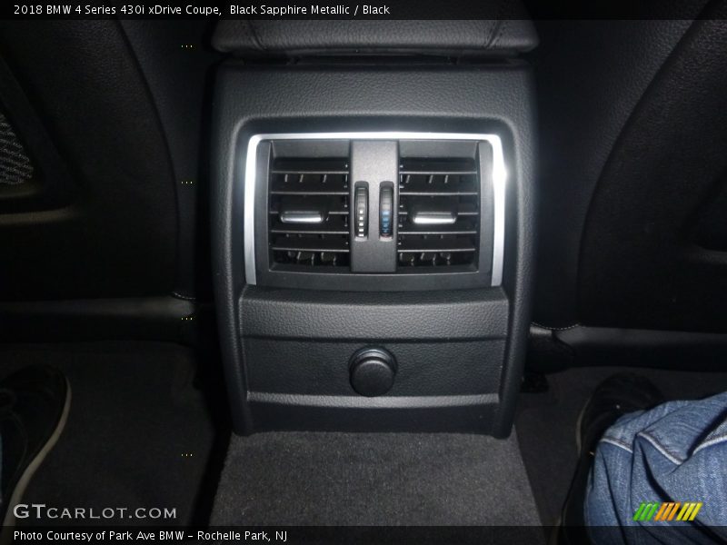 Black Sapphire Metallic / Black 2018 BMW 4 Series 430i xDrive Coupe