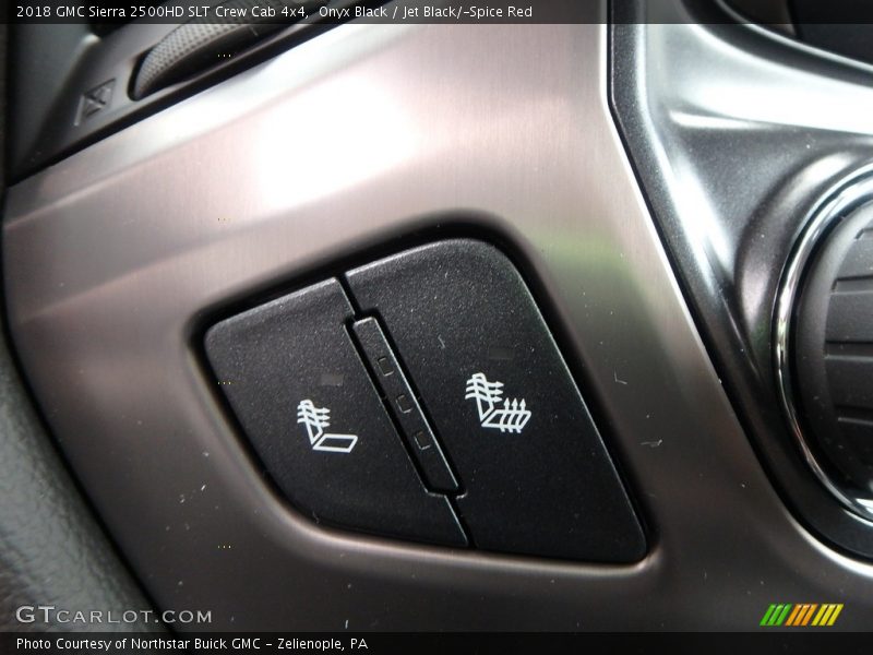 Controls of 2018 Sierra 2500HD SLT Crew Cab 4x4