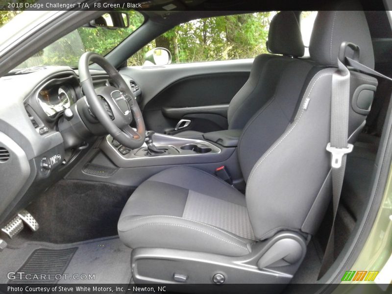  2018 Challenger T/A Black Interior