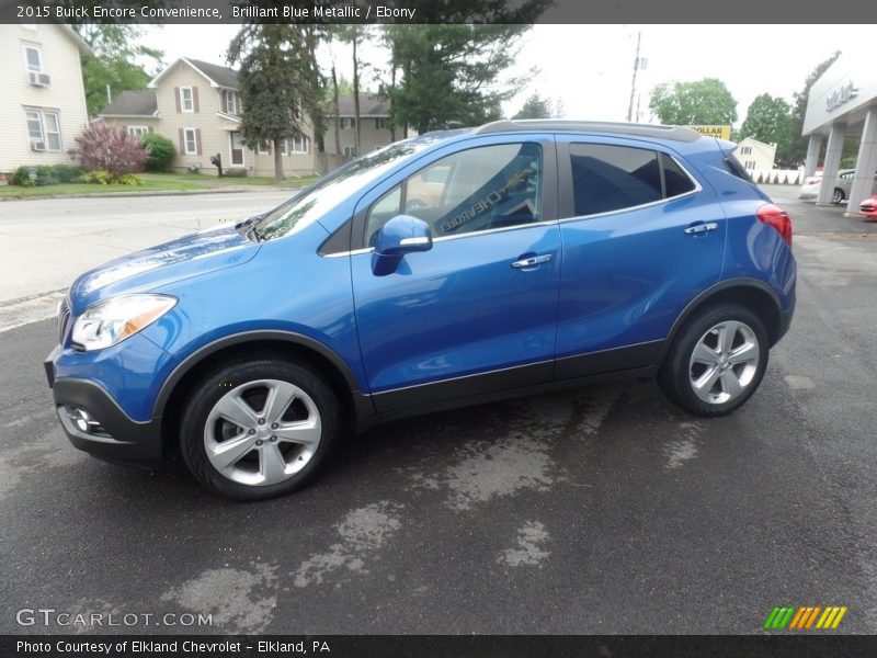 Brilliant Blue Metallic / Ebony 2015 Buick Encore Convenience