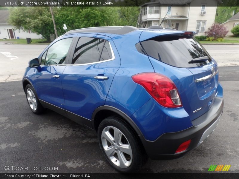 Brilliant Blue Metallic / Ebony 2015 Buick Encore Convenience