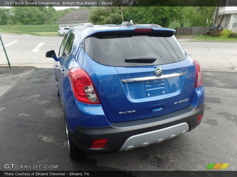 Brilliant Blue Metallic / Ebony 2015 Buick Encore Convenience