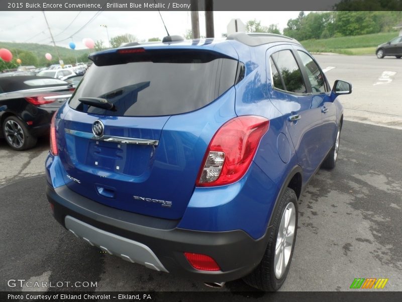 Brilliant Blue Metallic / Ebony 2015 Buick Encore Convenience