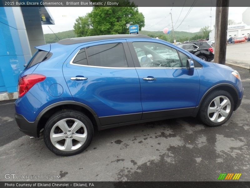 Brilliant Blue Metallic / Ebony 2015 Buick Encore Convenience