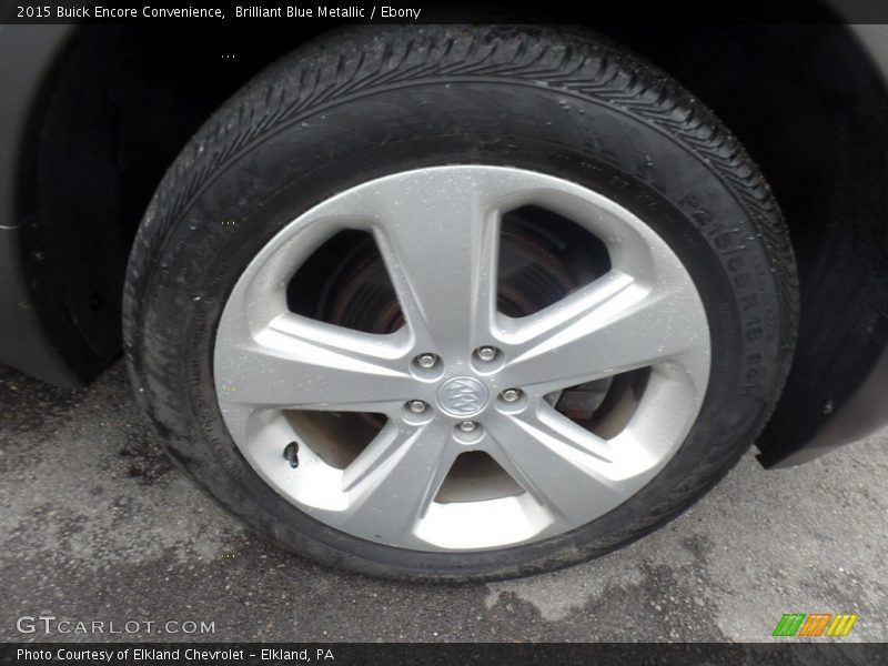 Brilliant Blue Metallic / Ebony 2015 Buick Encore Convenience