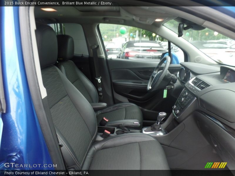 Brilliant Blue Metallic / Ebony 2015 Buick Encore Convenience