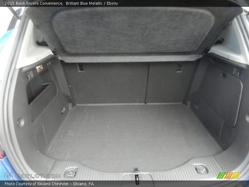 Brilliant Blue Metallic / Ebony 2015 Buick Encore Convenience