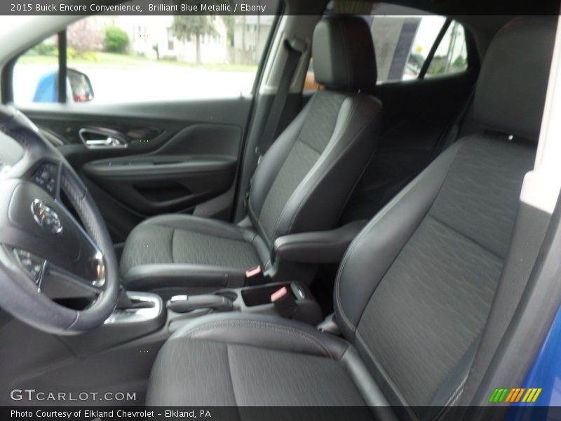 Brilliant Blue Metallic / Ebony 2015 Buick Encore Convenience