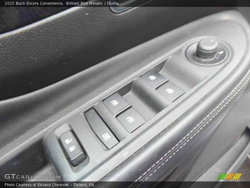 Brilliant Blue Metallic / Ebony 2015 Buick Encore Convenience