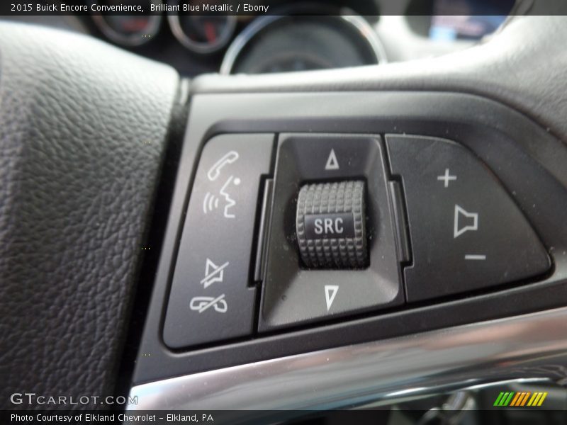 Brilliant Blue Metallic / Ebony 2015 Buick Encore Convenience