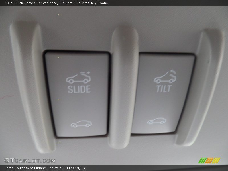 Brilliant Blue Metallic / Ebony 2015 Buick Encore Convenience